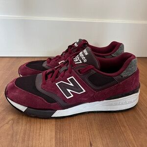 New Balance Classic 597 Sedona Red Mens Size 8.5